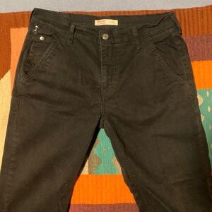 Levi Strauss athletic stretch jeans-black